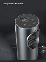 UVC Air Purifier Negative ions Ozonizer Portable Air Disinfectant Car Interior Cleaner  Deodorant for Cars Vehicle Sterilizer