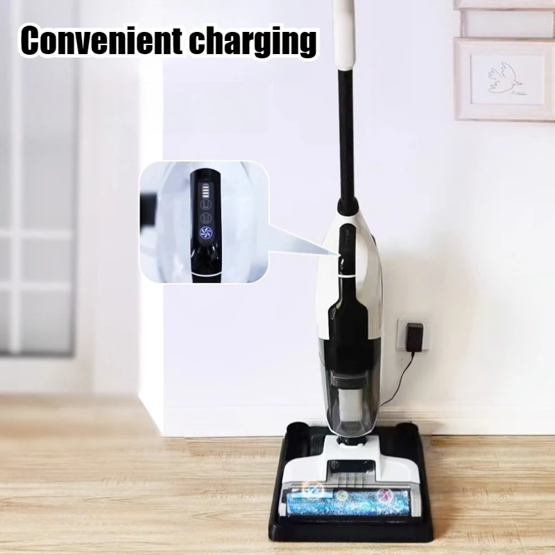 Multi Functional Electric Wet Dry Vacuum Cleaner Deep Cleaning Labor-saving Smart Screen Display Convenient Use Home Appliances
