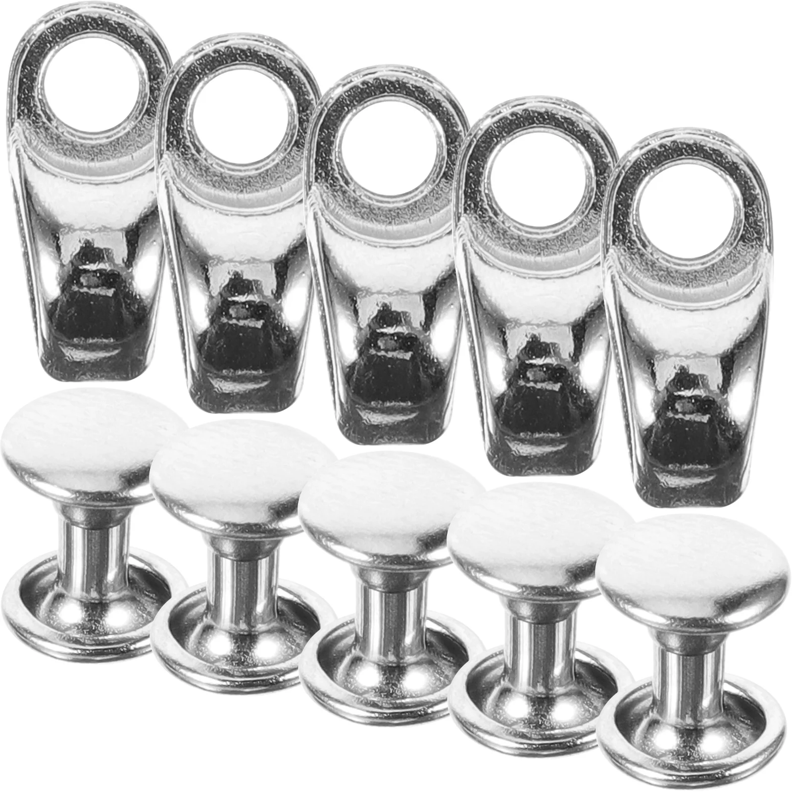 

30Pcs Shoe Buckles Alloy Climbing Shoe Hooks Boot Lace Buckles Sturdy Metal Shoelace Turnbuckles Boot Repair Supplies