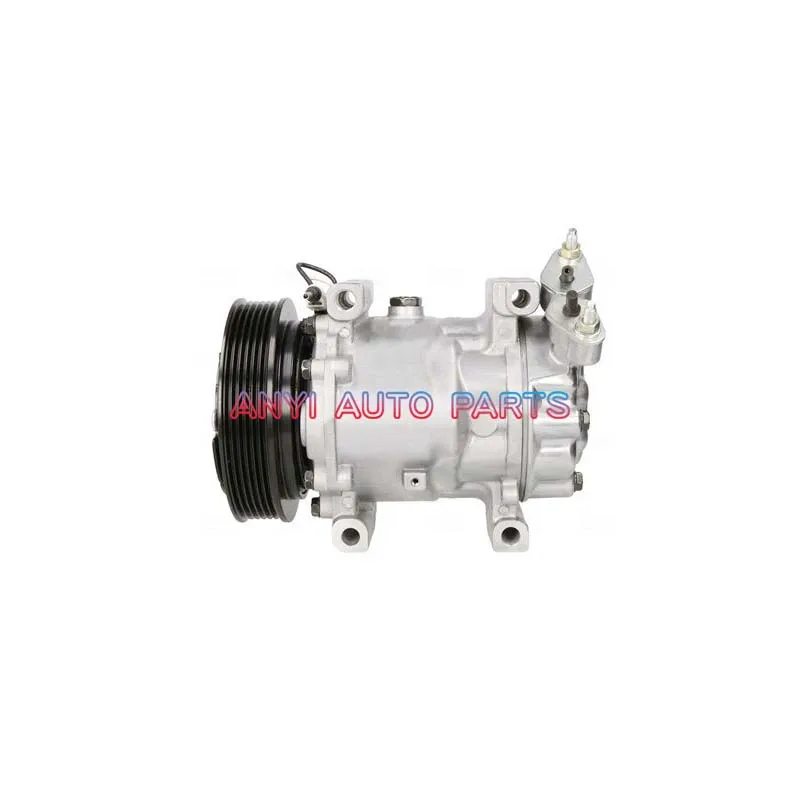 

China Factory COM329 Sanden 6V12 6PK Auto ac compressor for Renault Clio/Kangoo/MEGANE/SCENIC I 1417 1417F 1417G 1417H 1417J