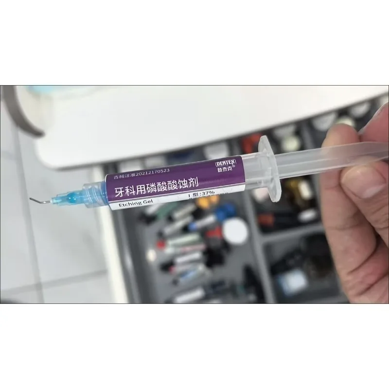 

5ml/pcs Dental Material 37% Phosphoric Acid Etching Agent Teeth Whitening Citric Acid Oral Laboratory Bonding Repair Consumables