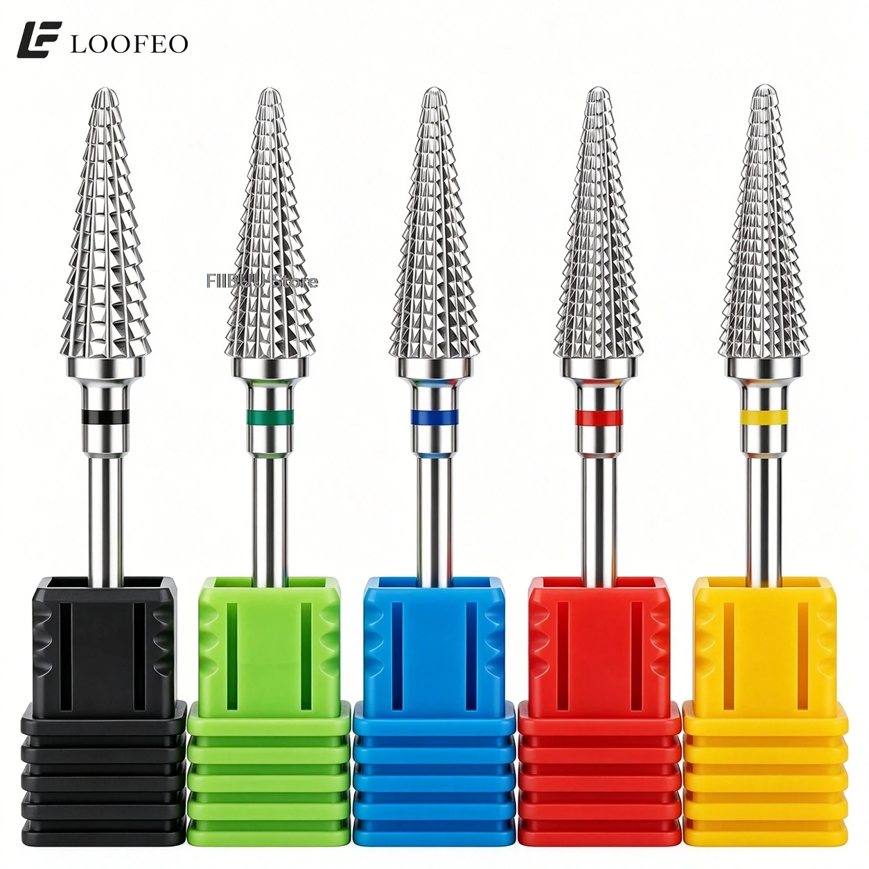 1pc Stainless Steel Nail Drill Bit for Gel Removal Cuticle Burr Bits Milling Cutter For Manicure Pedicure Nail E-File Bit Tools