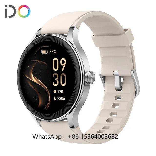 TJXL-2025 Лидер продаж, женские розовые IP68 AI фитнес-трекер, умные часы с 1,27-дюймовым экраном, силиконовый BT-монитор для ответа на вызове и сердечном ритме