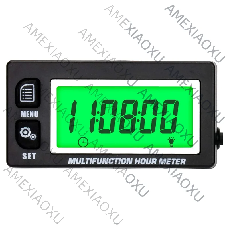 

Strange LCD Digital Hourmeter Engine Thermometer Replaceable Clock For Motorcycle ATV Marine Boat Engines