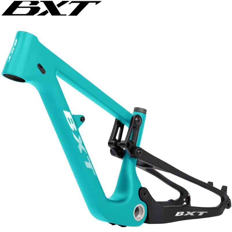 BXT Bike Frame 20er Carbon Full Suspension MTB Frame XC Travel Full Suspension Mountain Bicycle Frame 20inch Suitable Height