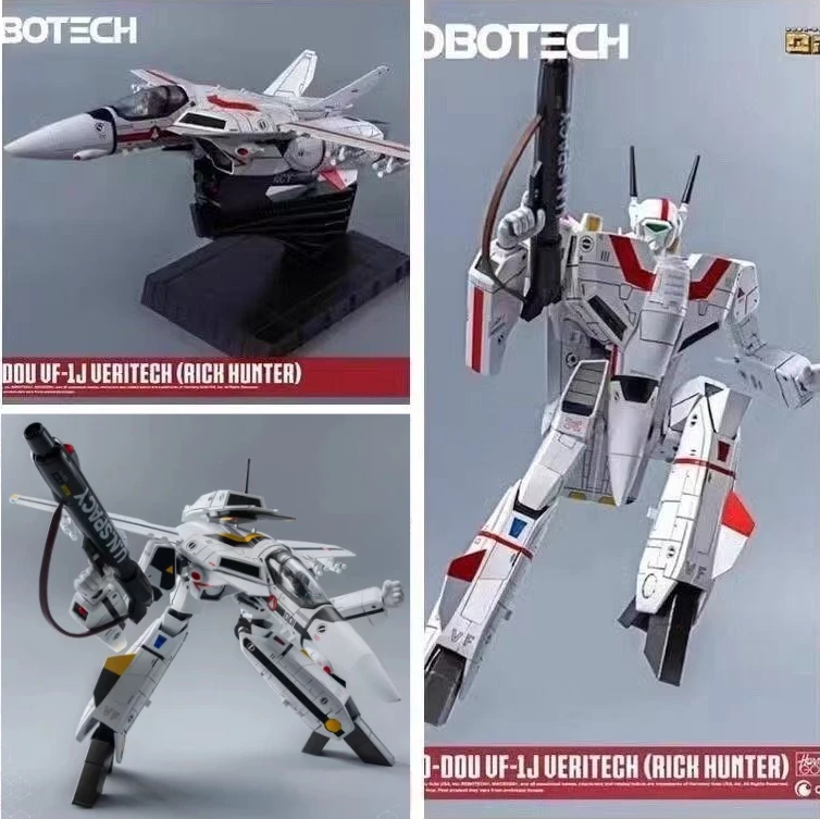 

In Stock Threezero Macross Robotech VF-1J VF1J Rick Hunter VF-1S VF1S Roy Focker 1/60 Action Figures Toy Gift Collection