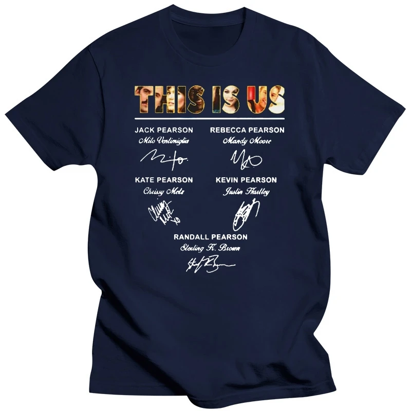 Funny This is us Rebecca Pearson Jack Pearson Kevin Pearson Kate Pearson Randall Pearson t-Shirt