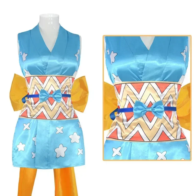 Cloth Cosplay Nami Kimono Anime Female Costume