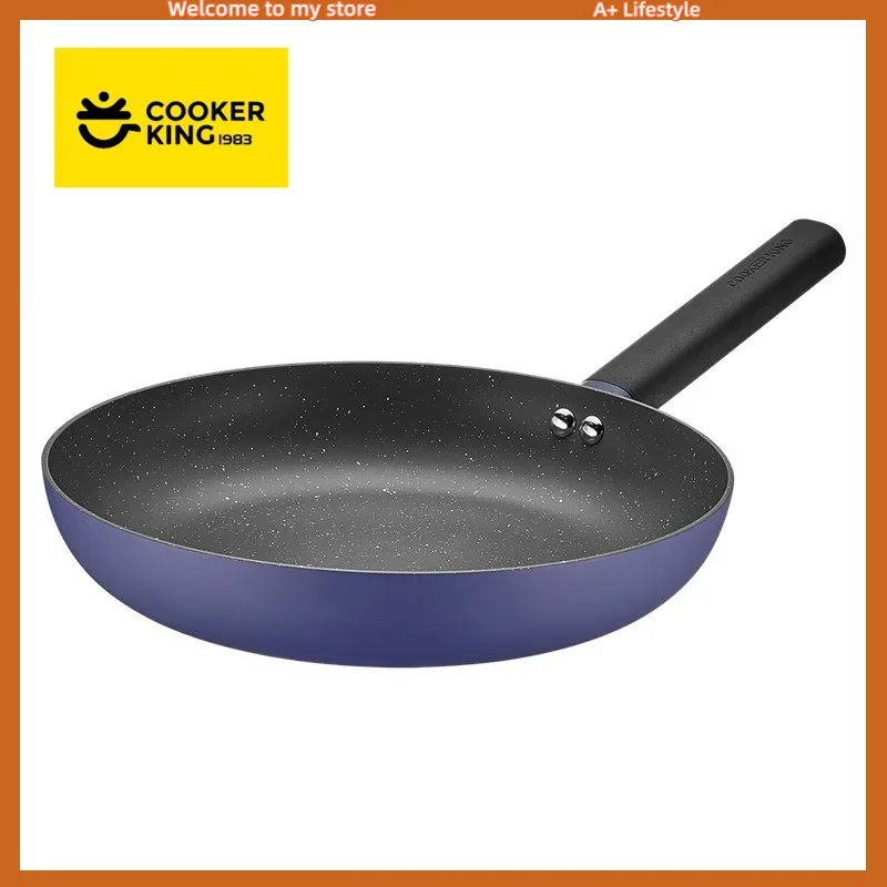 

COOKER KING точечные товары сковорода с антипригарным покрытием, кастрюля с медицинским камнем, кастрюля для завтрака, стейка, блинов, яиц, сковорода, кухонная посуда