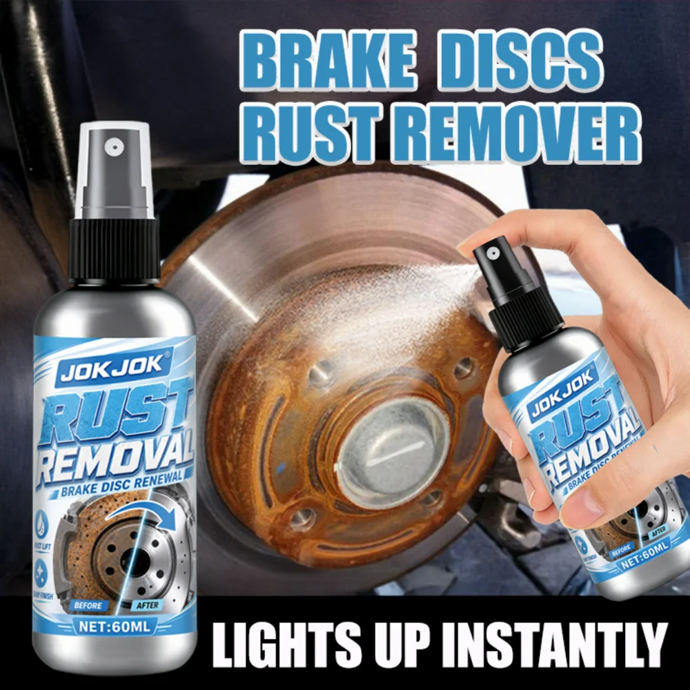 Brake Disc Cleaner and-Rust Remover, Quick s0Spray, Helps Remove Rust and Scale, ReducesBrake Noise, Keeps Brake Surfaces Clean,