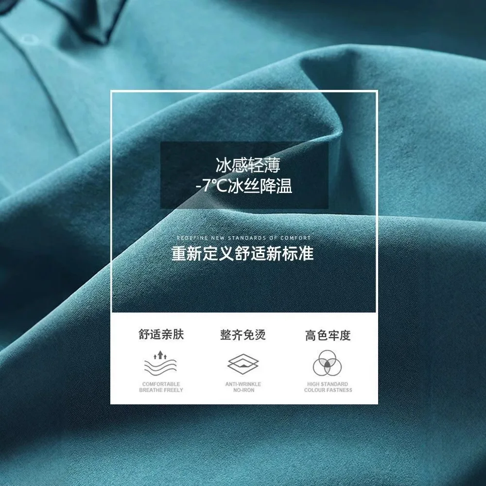 Pantaloncini estivi Pantaloni da ghiaccio larghi Pantaloni da uomo sottili casual ad asciugatura rapida da corsa Sport Fitness Quad