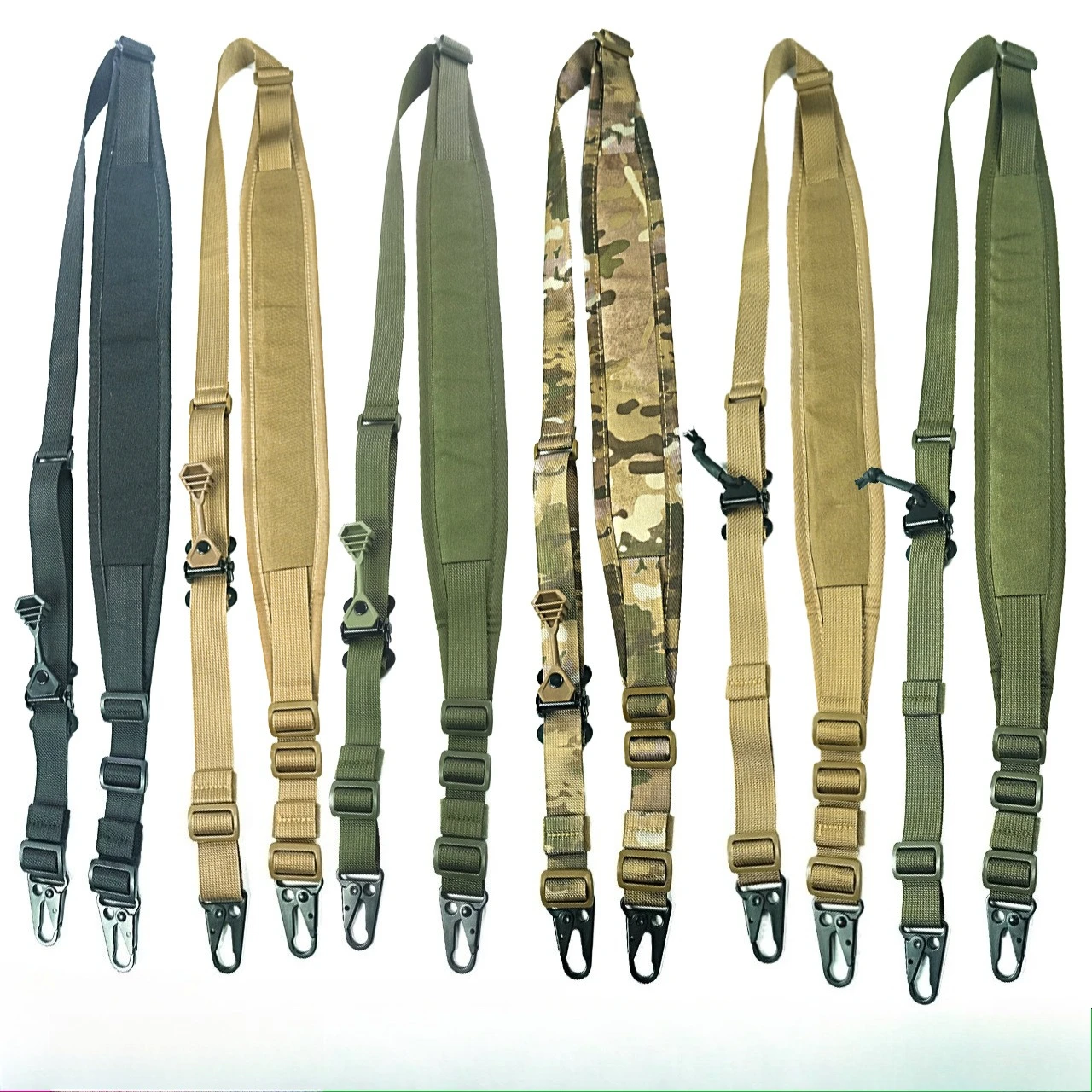 

Многофункциональный тактический строп MK2, строп для фараона для тренировок на открытом воздухе, быстрорегулируемый строп для пистолета, 2-точечная рабочая веревка через плечо