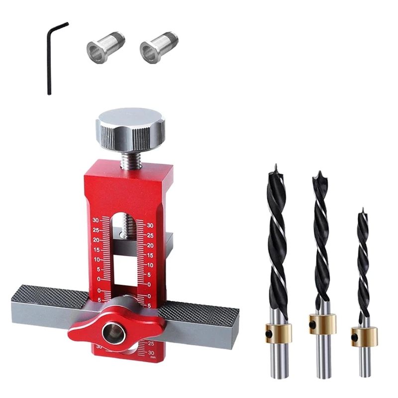 AFBC Cabinet Door Installation Positioner, Adjustable Aluminum Alloy Cabinet Door Positioning Tool,For Most Cabinet Doors