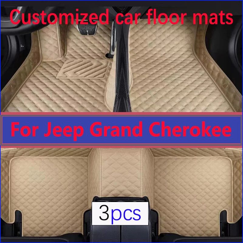 

Car floor mats for Jeep Grand Cherokee WK WK2 2011-2018 2012 Custom auto foot Pads Automobile Carpet Cover interior accessories