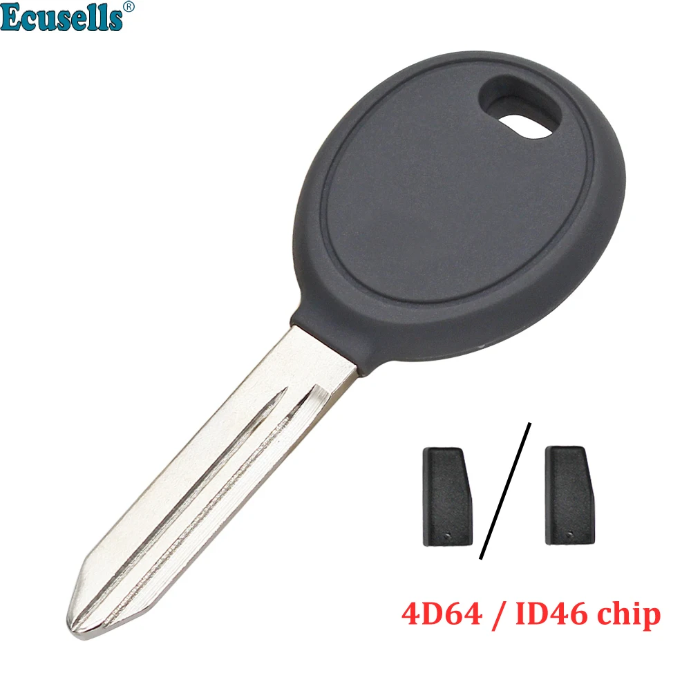 

Transponder Key Shell for Chrysler Dodge Jeep with PCF7936 / ID46 or 4D64 Chip or No Chip CY22 uncut blade