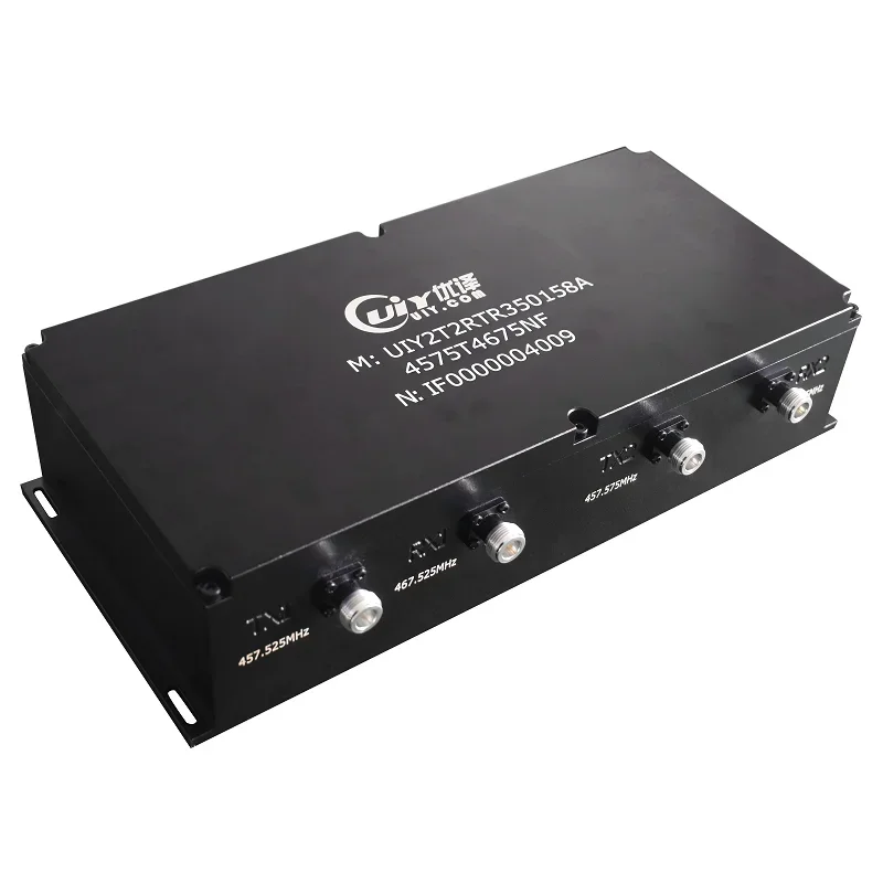 

UIY TX RX Combiner Transmission & Receiver System 350 to 520 MHz TX & RX Multicoupler