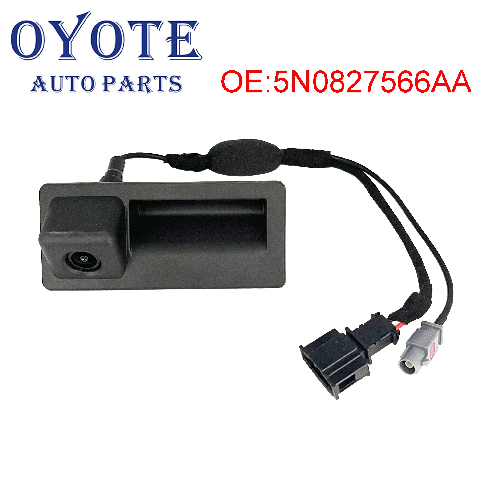 

OYOTE 5N0827566AA Trunk Release Handle W/ Backup Camera For Audi A4 A5 A6 A7 Allroad Q3 Q5 S3 S5 RS5 RS7