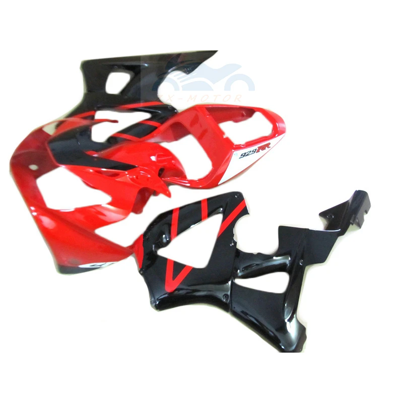

Новое поступление, комплекты обтекателей для кузовных работ для Honda CBR900RR CBR929RR 2000 2001, красный, черный, комплект CBR 929 RR 00 01 RM17