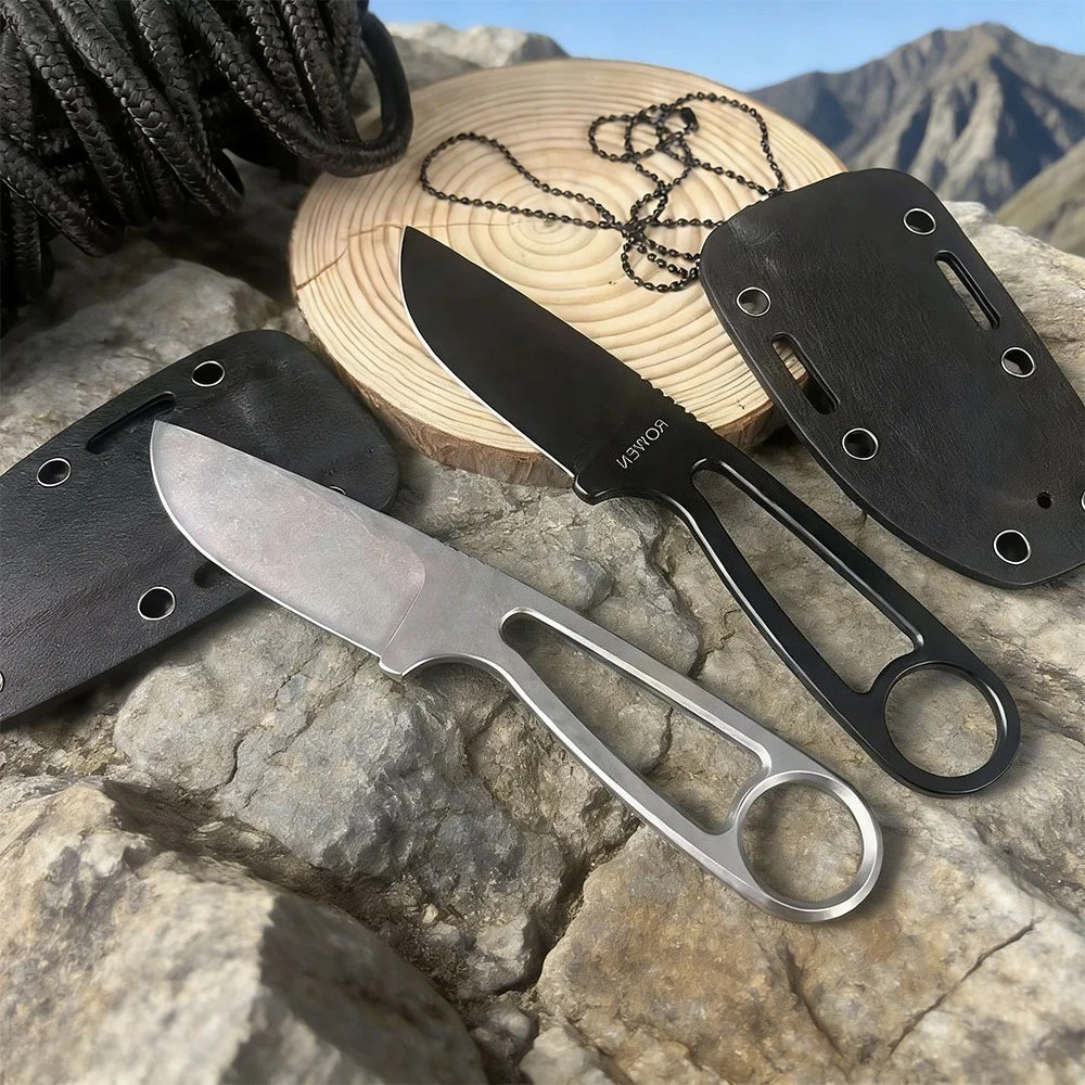 

Охотничьи ножи из нержавеющей стали, многофункциональный тактический нож с фиксированным лезвием, EDC 8Cr13mov, портативный нож для улицы, инструмент-футляр для кайдекса