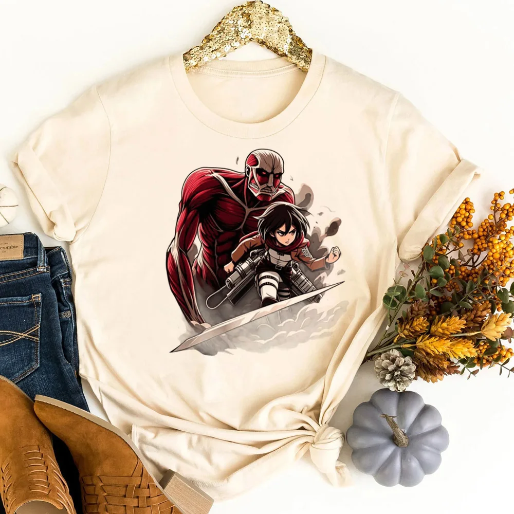 Attack on Titan t-shirt female kawaii japan emo meme cute t-shirt funny manga dollette jojifuku meme