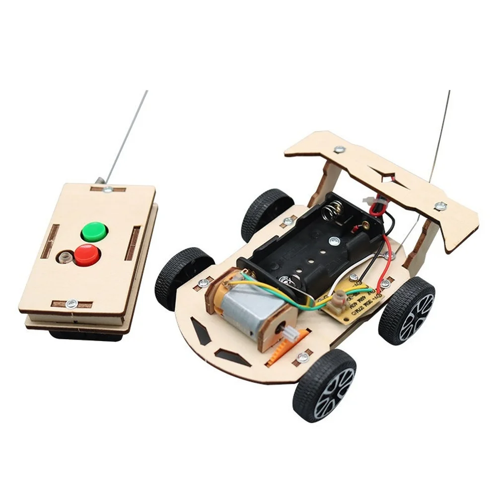 DIY Two Channel Remote Control Module 27MHz for Science Education and Toy Vehicle Assembly with Compact Dimensions
