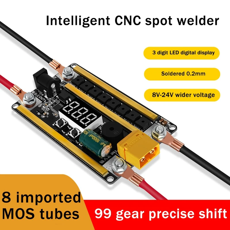 

12V Voltage 18650 Mobile Phone Lithium Battery Spot Welding Machine Small Butt Welding Machine