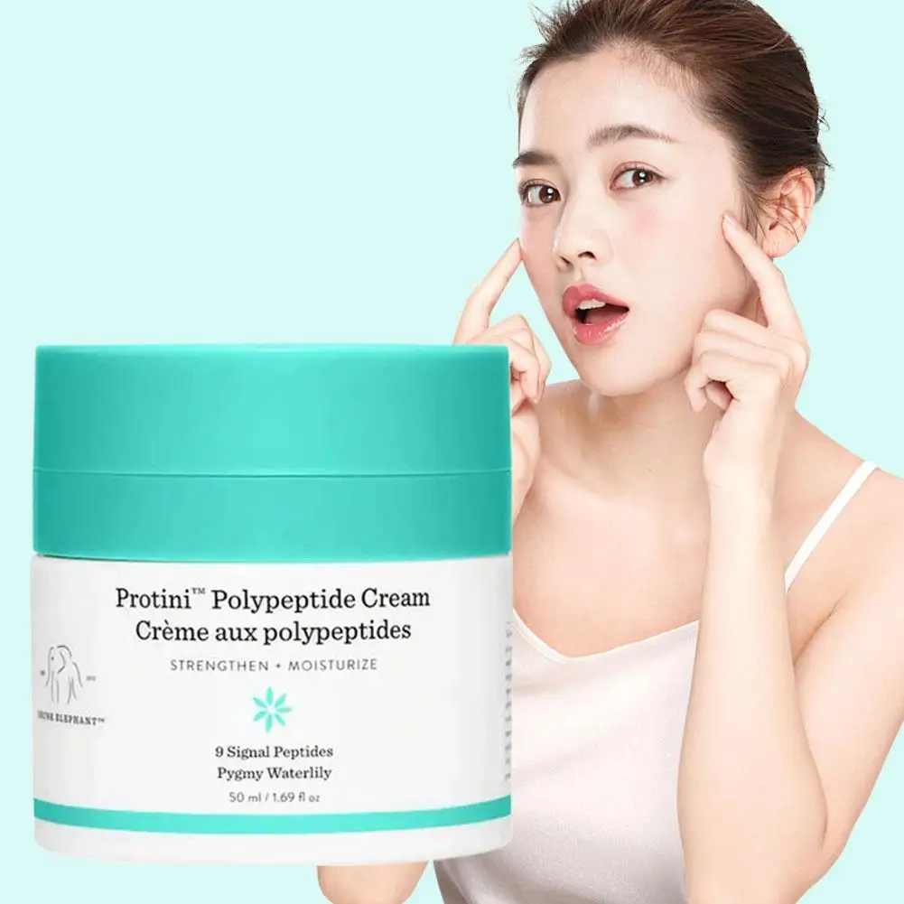 

50ml Face Skin Care Whipped Moisturizing Cream Polypeptide Cream Protein Strengthen Moisturize Primer Skin Care