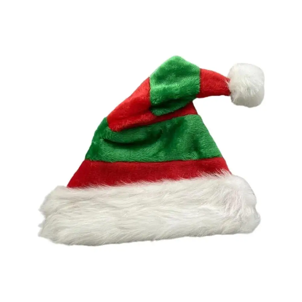 

Elf Christmas Hat, Adjustable Size, Soft Flannel, 30x48 cm (11.81x18.9 inches), 1-2 cm Measurement Variance, 1 Piece, Random