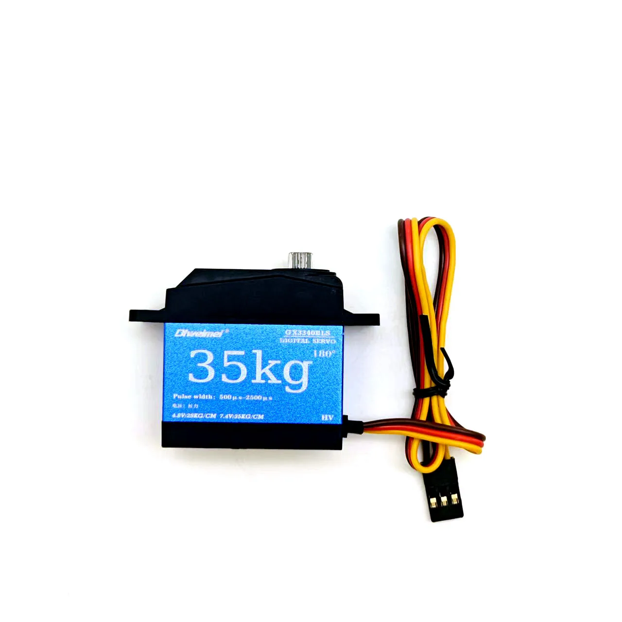 محرك سيرفو رقمي عزم دوران عالي 35 كجم - 180 ° /270 °   أجهزة تروس معدنية اختيارية لطائرات القوارب الروبوتية لسيارة RC