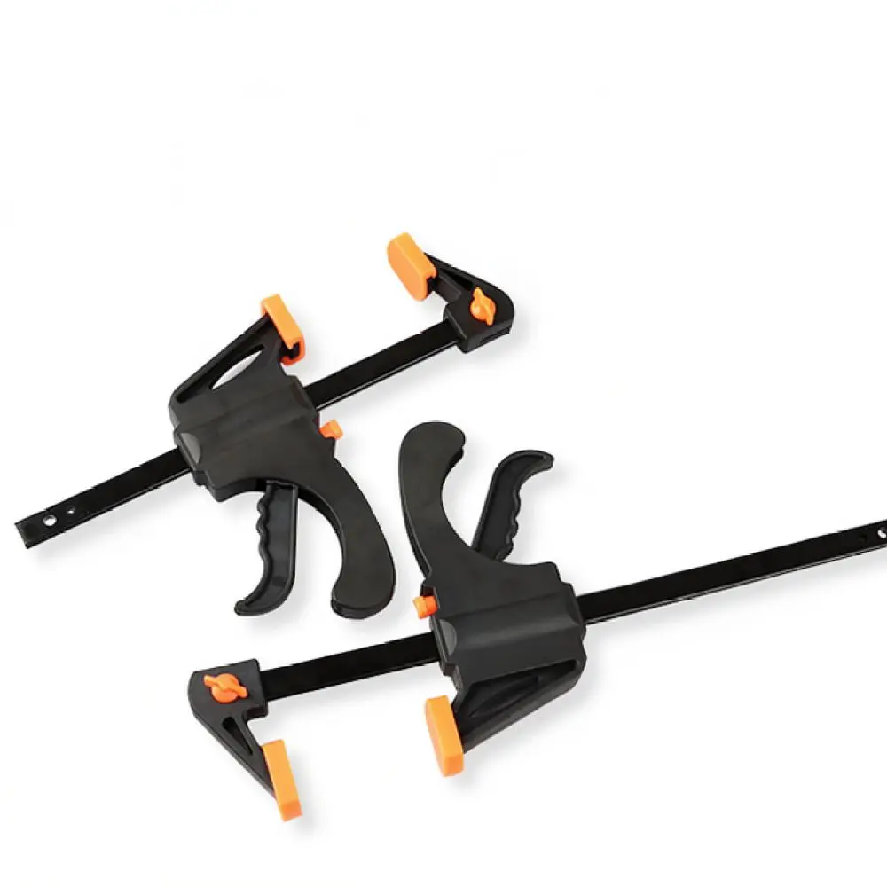 Metal F Clamp Woodworking Quick Release Hand Tool Forged Steel Bar Clamp For Furniture Projects Wood Fixing