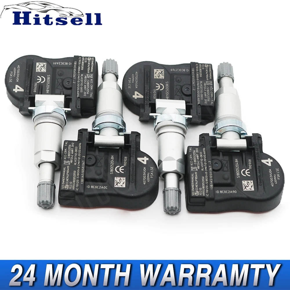 

407003VU0A 433MHZ Tire Pressure Monitor Sensor For NISSAN ROGUE LANNIA QASHQAI SYLPHY TIIDA X-TRAIL Renault Espace Opel Movano