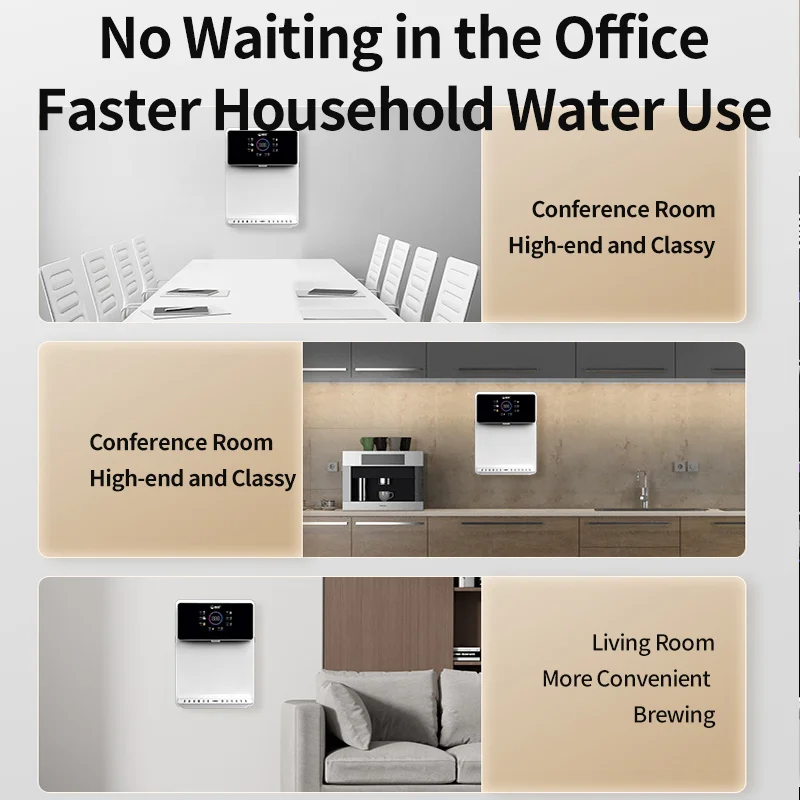 Bili Distributore di acqua elettrico domestico Riscaldamento a parete Accesso conveniente per dormitori di acqua calda Campuse Uso in ufficio