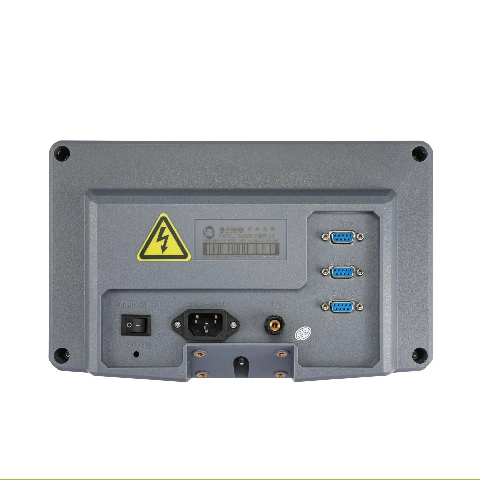 قراءات رقمية مع شاشة عرض كبيرة ، 3 محاور ، شاشة LCD كبيرة ، 5 لغات ، مطحنة مخرطة ، ماكينة طحن ،! ،!!