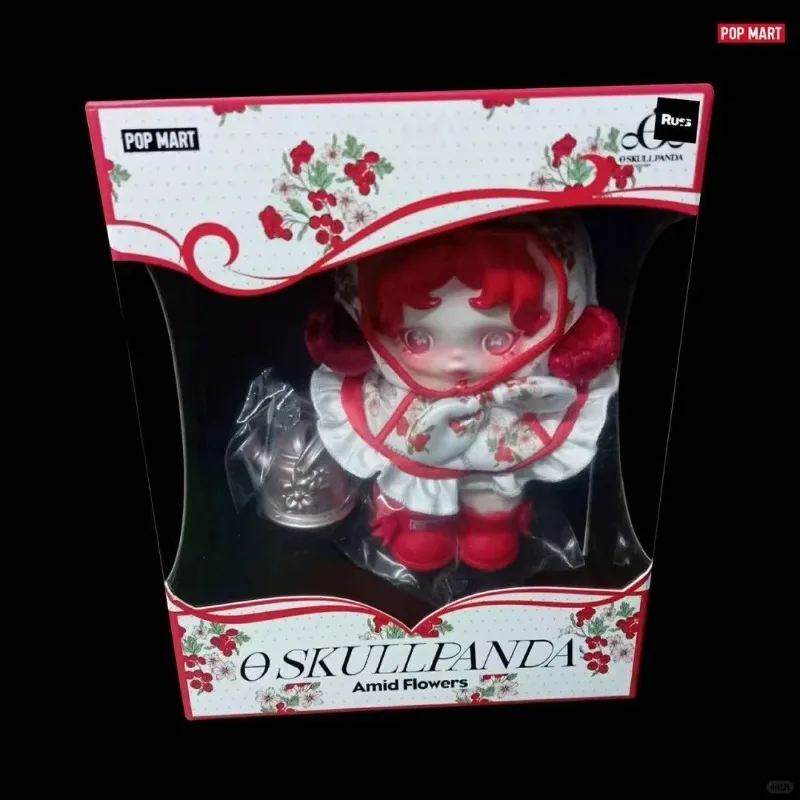 

Authentic POP MART SKULLPANDA: Flower Clusters Cute Ornaments - Novel & Fun Collectible Trendy Toy for Fashion Trendsetters