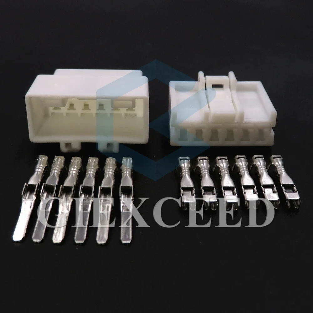 

2 Sets 6 Pin 2.2 Series 936240-1 936230-1 Auto Unsealed Plug Cable Wire Adapter AC Assembly Car Electrical Connector