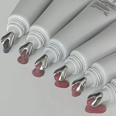 REFY Lip Gloss Lip Blame with Nonstick Long-lasting Smooths Lips Nourishing Hydrating Clear Lip Care Skin Blush Dusk Fawn Makeup