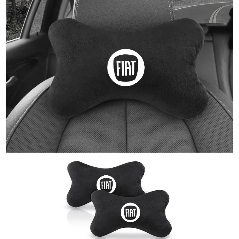 

For Fiat Punto Ducato Panda 500 Albea Stilo Auto Neck Pillows Headrest Cushion Car Styling Seat Head Support Neck Rest Protector