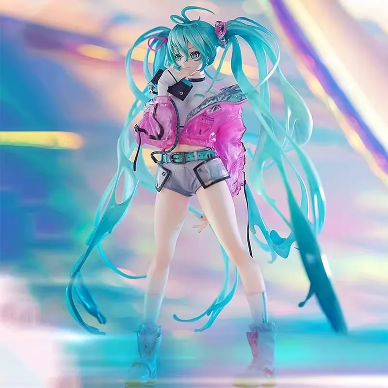 Hatsune Miku Beautiful Girl Collect Figures Yoneyama Dance Animation Peripherals Exquisite Model Desktop Ornaments Toys Gifts