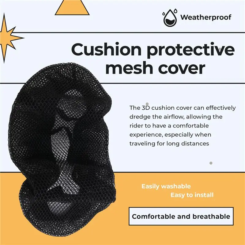 Prominent Motorcycle Accessories Seat Cover For SPEED400 2024 SPEED 400 Seat Covers Seat Protect Cushion 3D Airflow Seat Covers