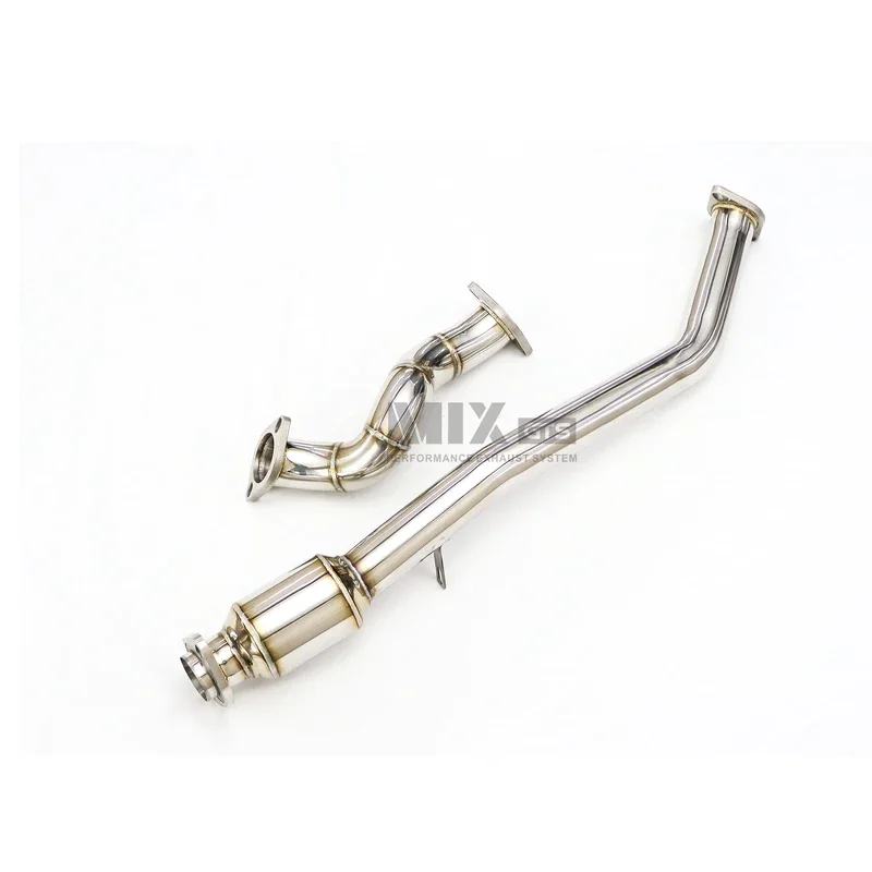 High performance front pipe for Toyota 86 2.0 modified exhaust pipe straight through 304 Stainless Steel Exhaust system