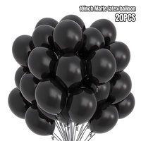 20 PCS of 10inch Thick Matte Latex Balloon Children's Wedding Birthday Happy Party Decoration Baby Shower Anniversay Balloon Set