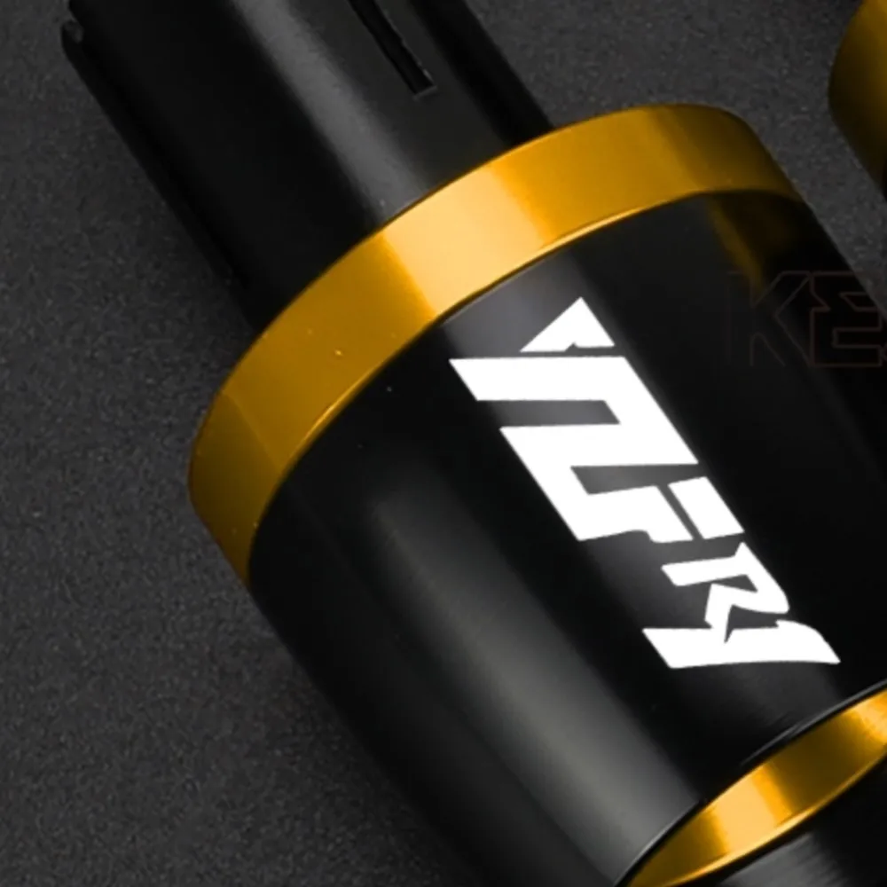 Motorcycle For YAMAHA YZFR1 YZF-R1 YZF R1 R1M R1S 2004- 2024 2023 2022 2021 2025 Handlebar Grips Handle Bar Cap Ends Plug Slider