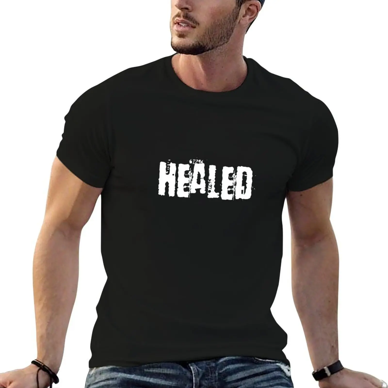 

Healed T-Shirt man t shirt cotton man t shirts graphic man t shirts high quality luxury brand T-shirt