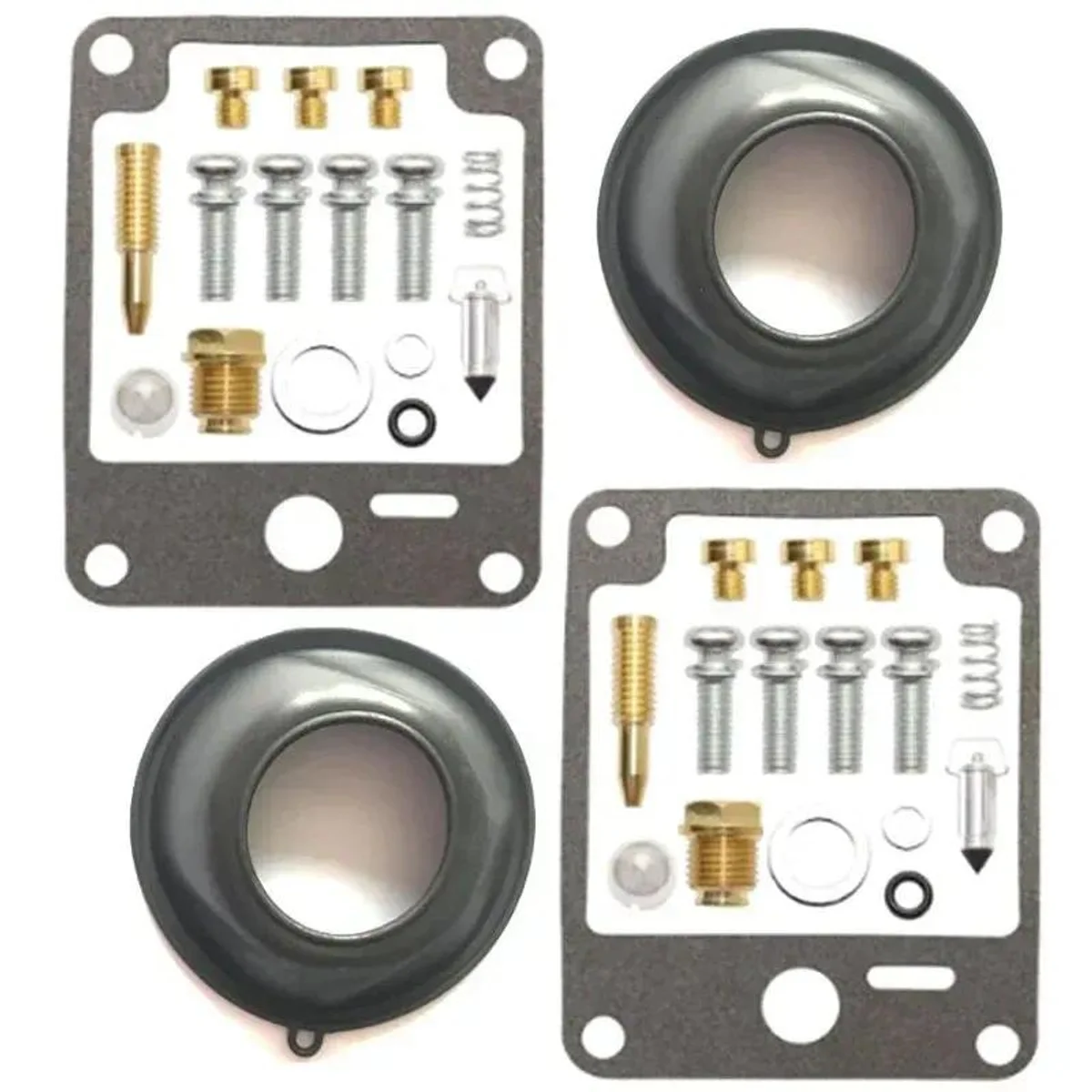 Carburetor Vacuum Diaphragm Rebuild Kit For XV700 XV1000 XV1100 Cruiser Motorcycle