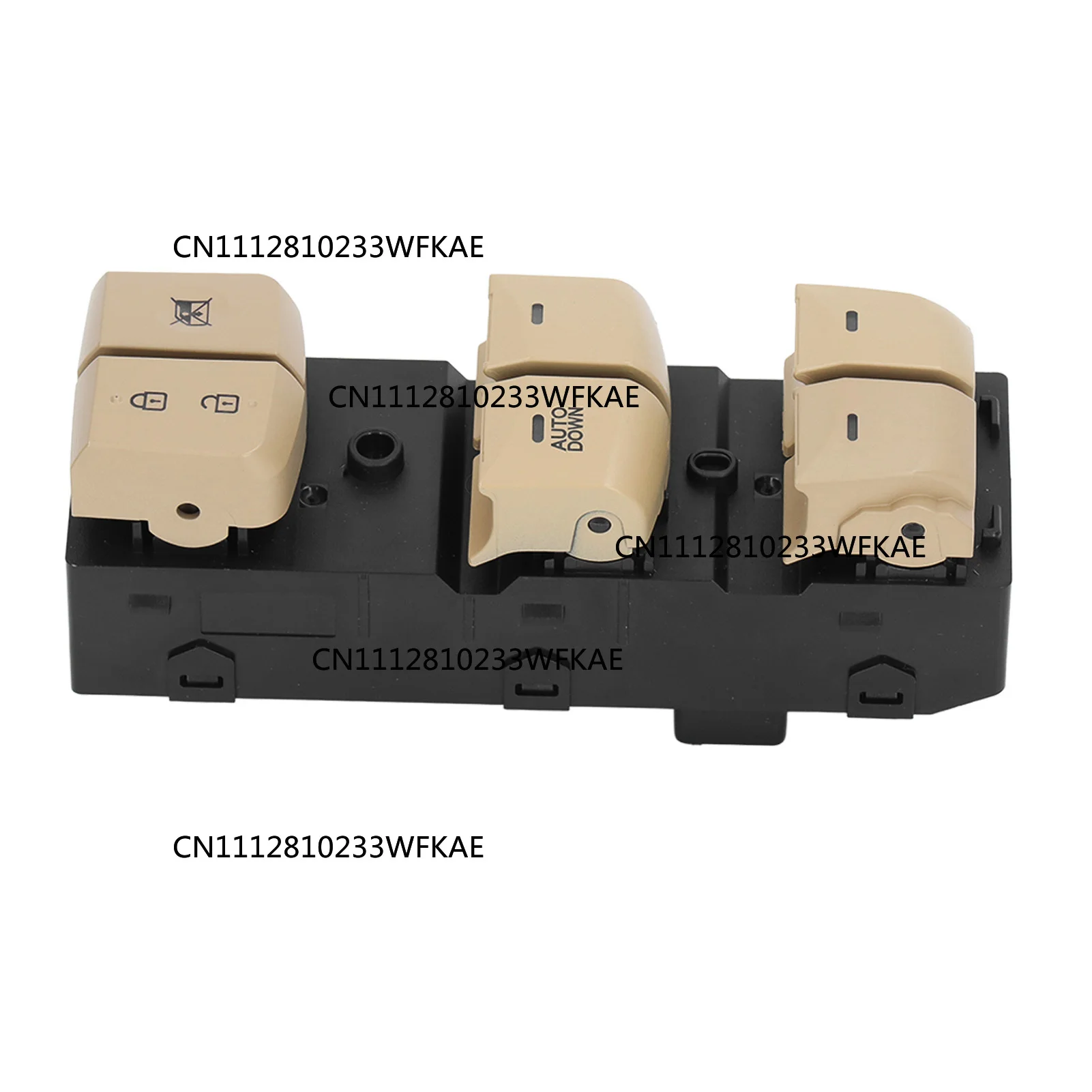Power Window Control Master Switch 93570 3X000 Black Replacement for Hyundai Elantra 2011 2012 2013 2014 2015
