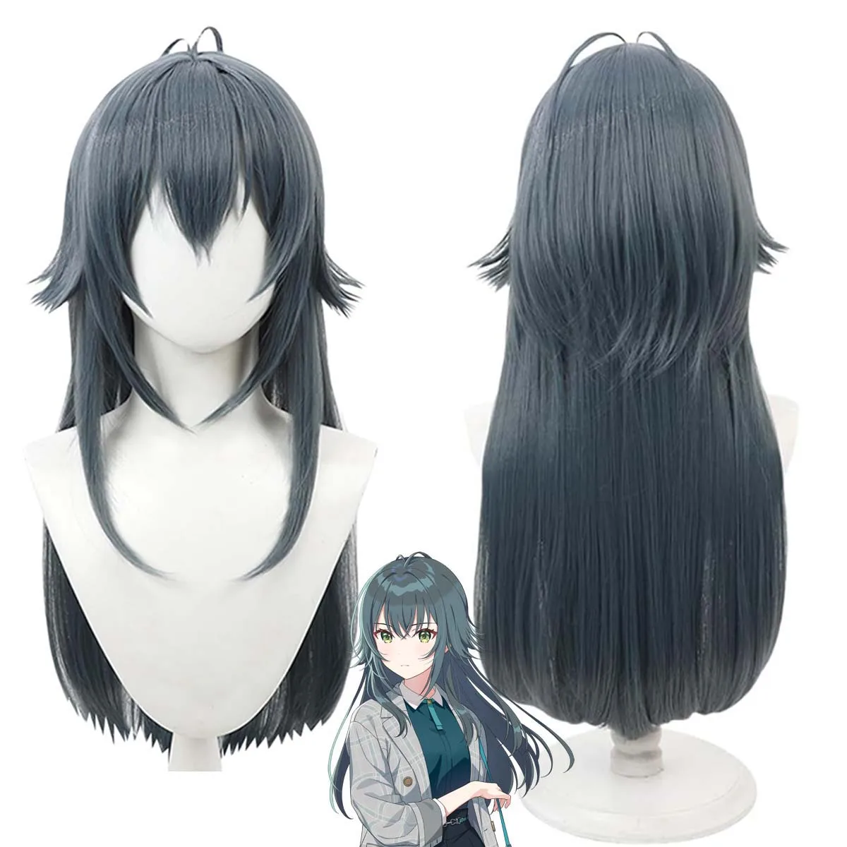 Character Accessory Academy Idol Master Temari Tsukimura Cosplay Wig For Women