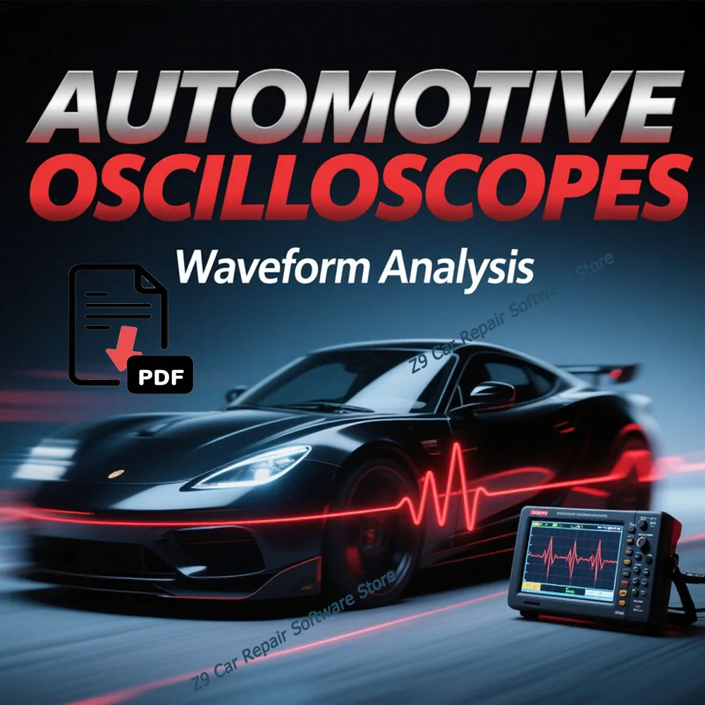 2025 راسم الذبذبات السيارات الساخنة لإصلاح وصيانة المركبات تحليل الموجي PDF أدوات ومعدات التشخيص