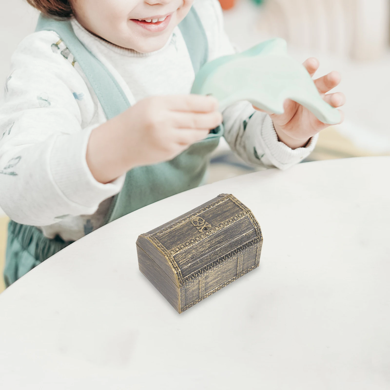 

Retro Treasure Chest s Pirate Jewelry Party Birthday Mini Ornament Miniature Child