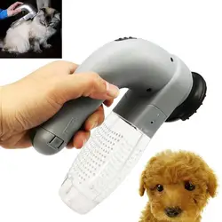 Dog Comb Vacuum Cleaner Handheld Rechargeable Pet Dog Cat Hair Fur Remover Vacuum Cleaner Comb Trimmer