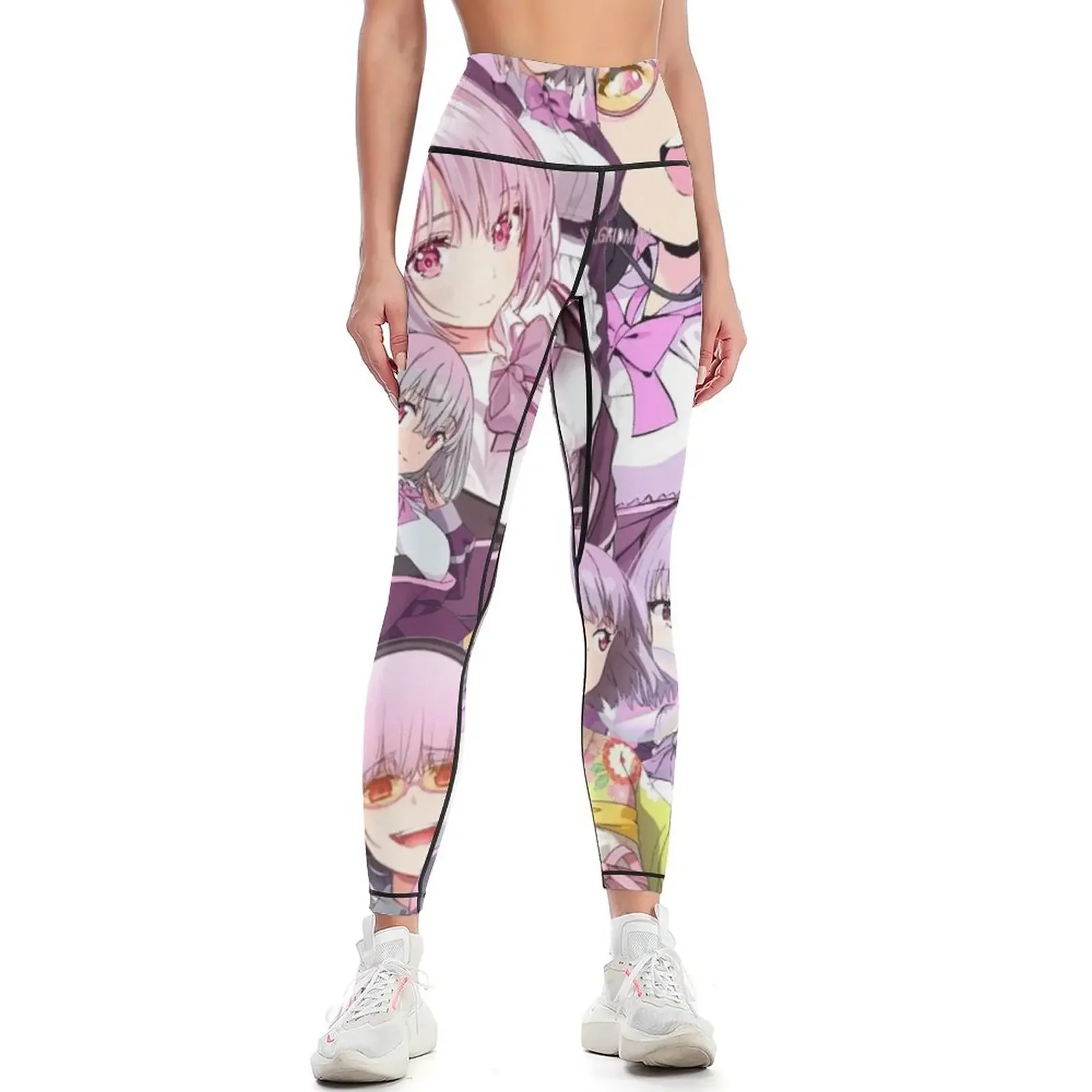 

Akane collage (SSSS.GRIDMAN) Leggings legging gym Training pants Women sportwear exercise clothing for Womens Leggings